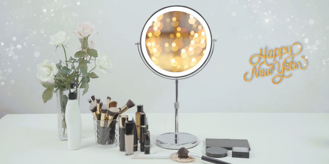 Reflecting on the New Year: A Metaphor through Mirrors
