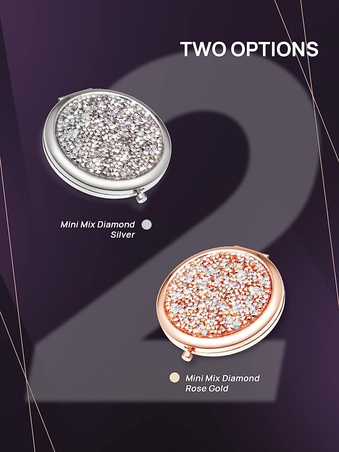 omirodirect compact mirror mix diamond