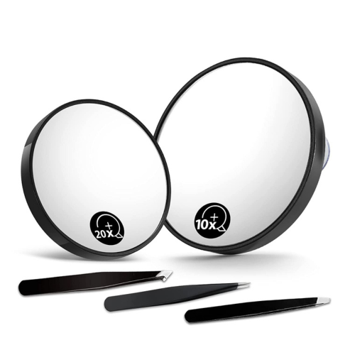 Omiro Magnifying Bathroom Round Mirror