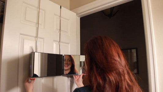 How to Do a Self-Haircut Using the Omiro 3 Way Mirror (A Step by Step Guide for WOMEN)