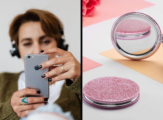 Compact Mirror VS Cellphone Camera